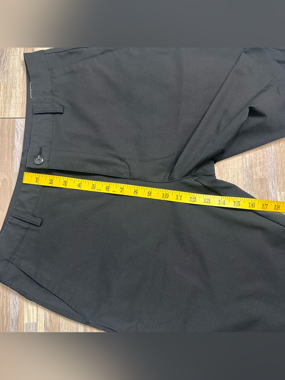 Men's Black Classic Adidas Climalite Golf Shorts Size 32 Waist - Picture 4 of 11